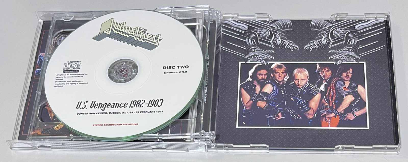 JUDAS PRIEST / U.S. VENGEANCE 1982-1983 (2CD-R) SHADES 853