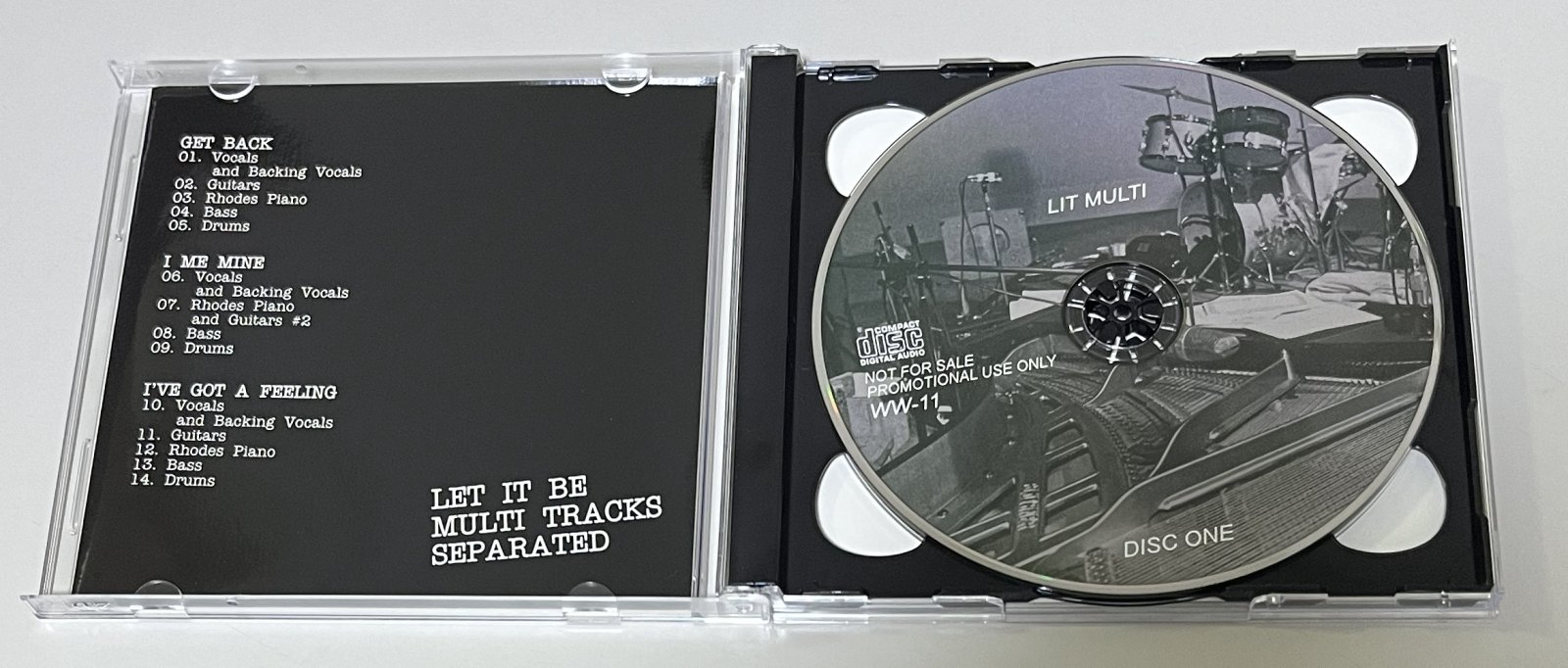 BEATLES / LET IT BE MULTI TRACKS SEPARATED (2CD) WWII-11/12