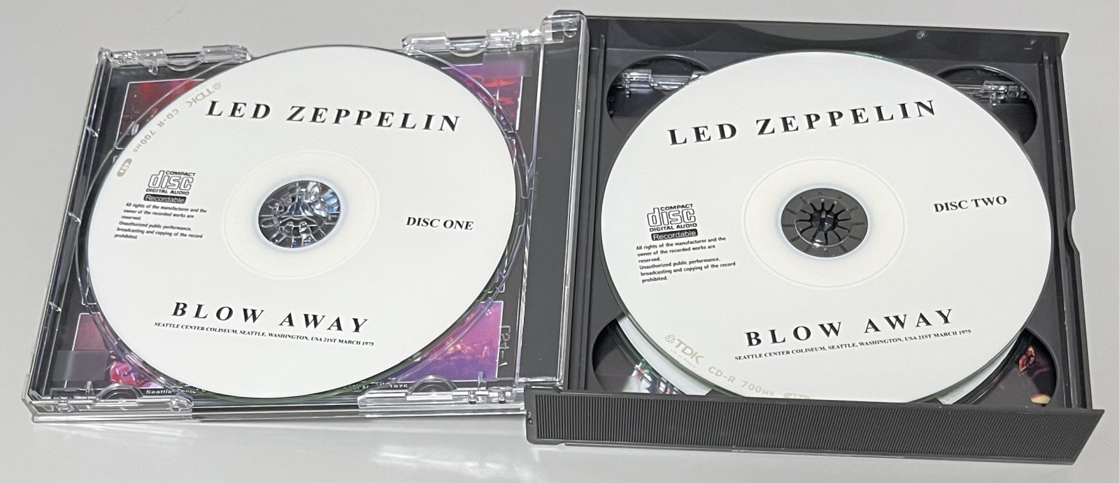LED ZEPPELIN / BLOW AWAY (3CD-R) NO LABEL