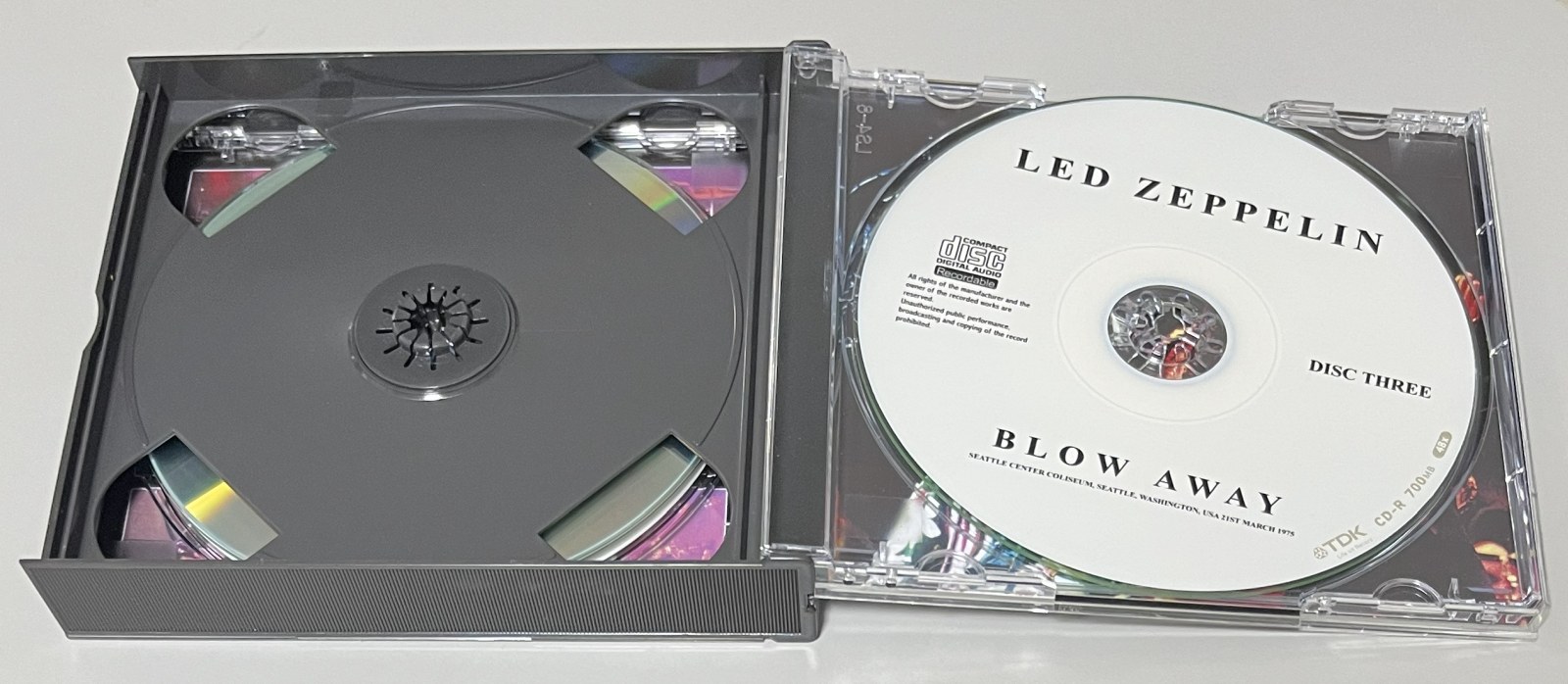 LED ZEPPELIN / BLOW AWAY (3CD-R) NO LABEL