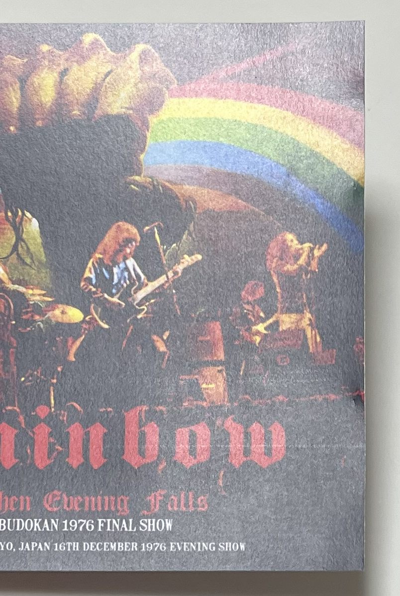 RAINBOW / WHEN EVENING FALLS: BUDOKAN 1976 FINAL SHOW (2CD-R) GIFT