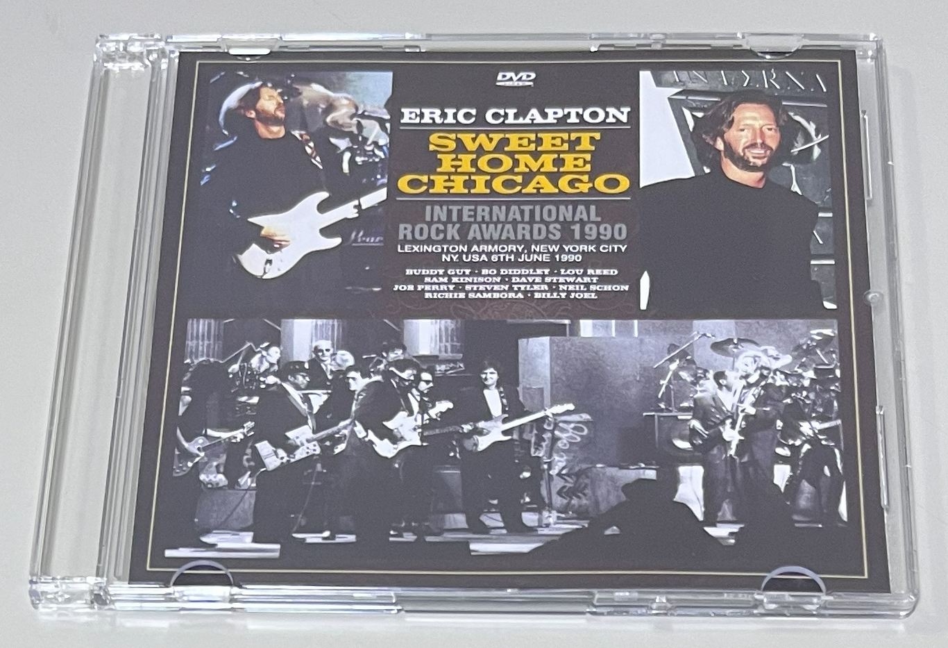 ERIC CLAPTON / SWEET HOME CHICAGO: INTERNATIONAL ROCK AWARDS 1990 (1DVD-R) GIFT TITTLE