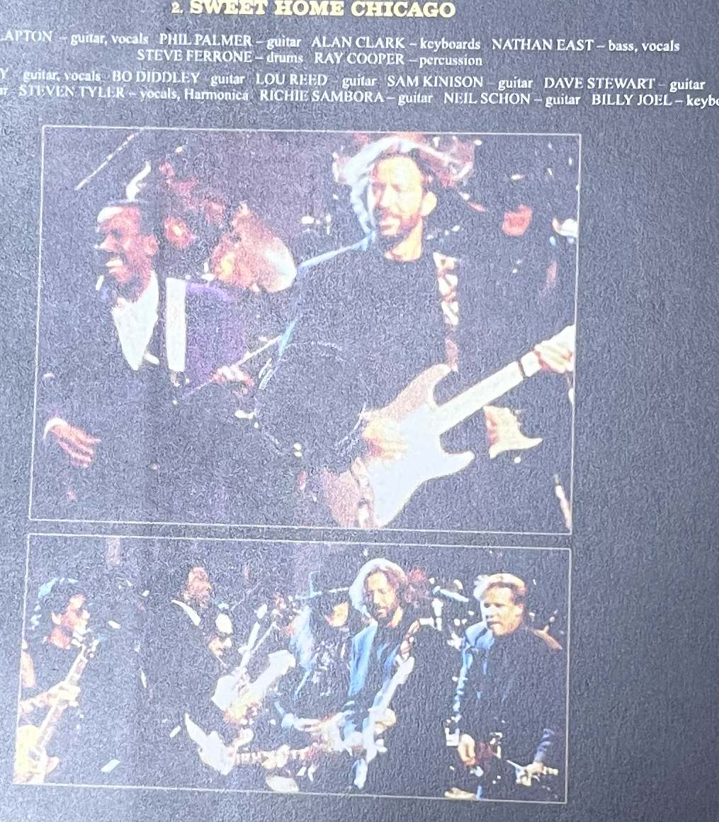 ERIC CLAPTON / SWEET HOME CHICAGO: INTERNATIONAL ROCK AWARDS 1990 (1DVD-R) GIFT TITTLE