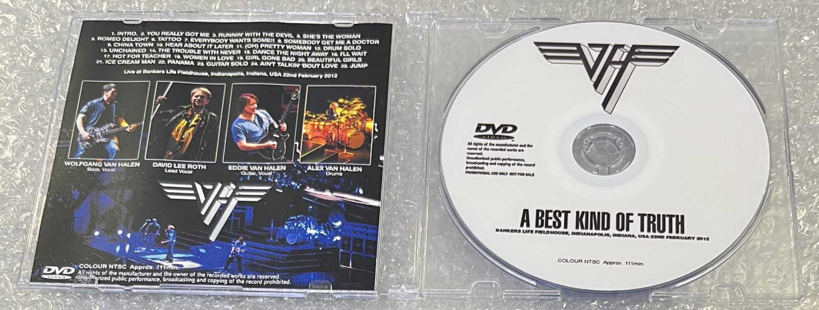 VAN HALEN / A BEST KIND OF TRUTH (1DVD-R) GIFT TITTLE