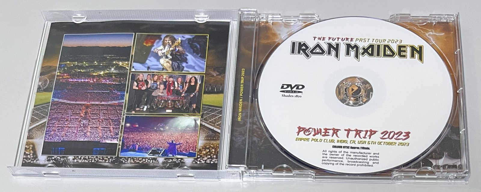 IRON MAIDEN / POWER TRIP 2023 (1DVD-R) SHADES 1870