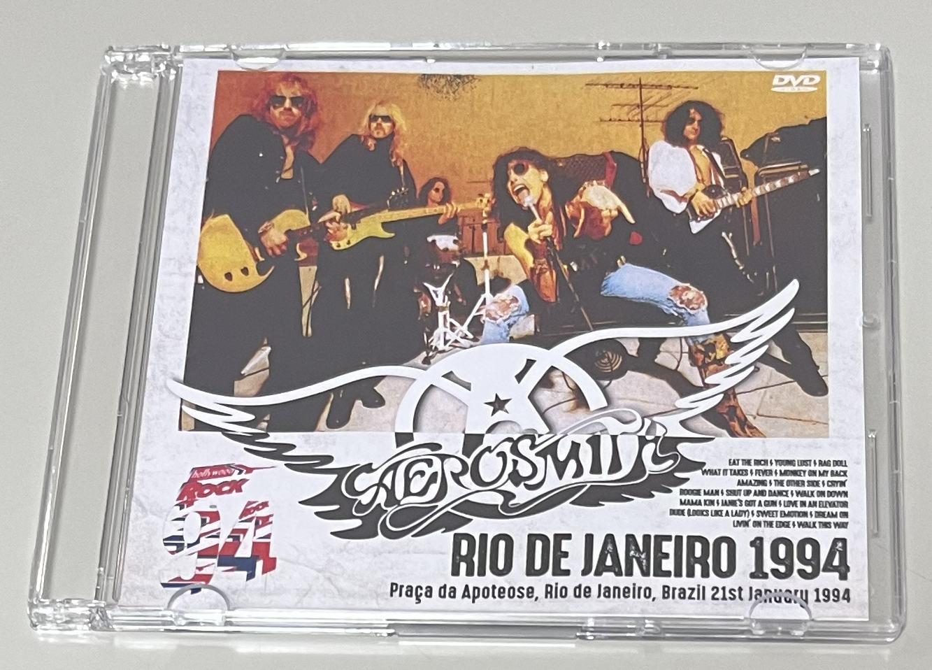 AEROSMITH / RIO DE JANEIRO 1994 (1DVD-R) GIFT TITTLE