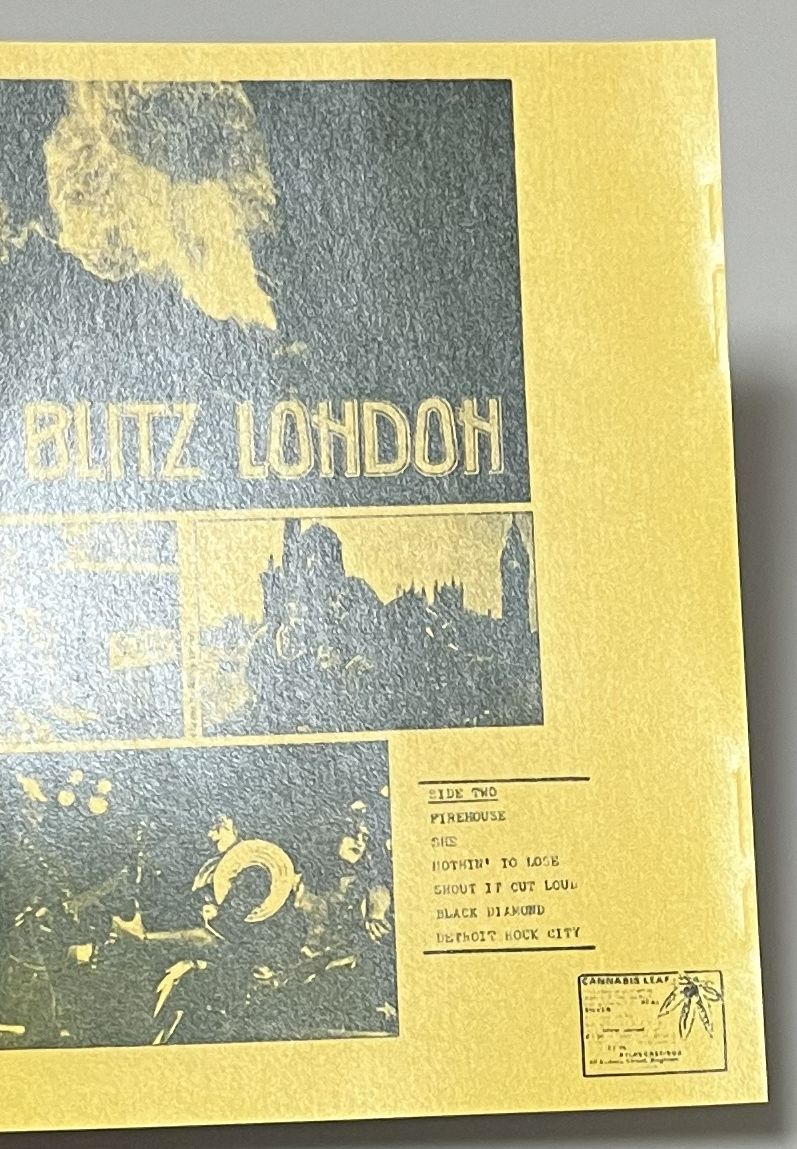 KISS / BLITZ LONDON: IMP 1120 VINYL TRANSFER (1CD-R) SHADES 2131