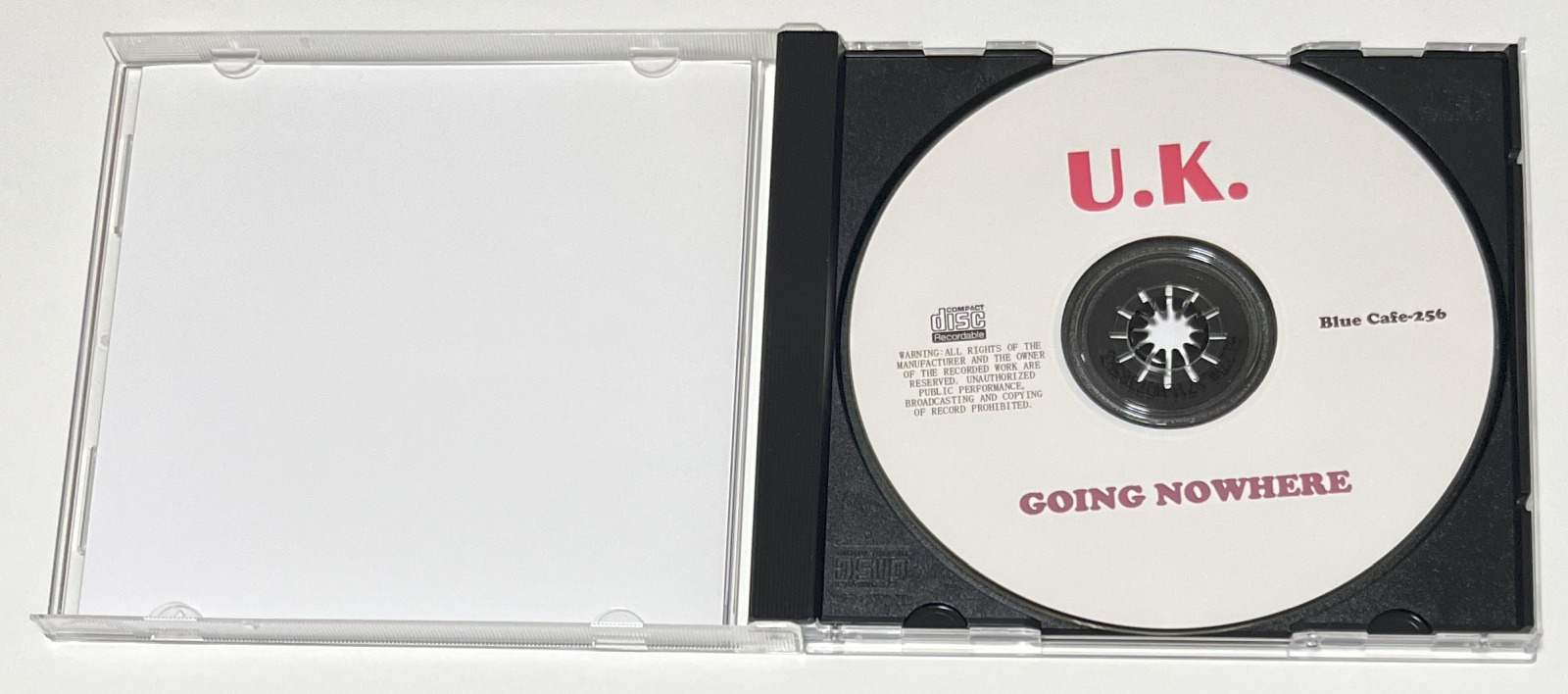 UK / GOING NOWHERE (1CD-R) BLUE CAFE-256 | すべての商品 | Used