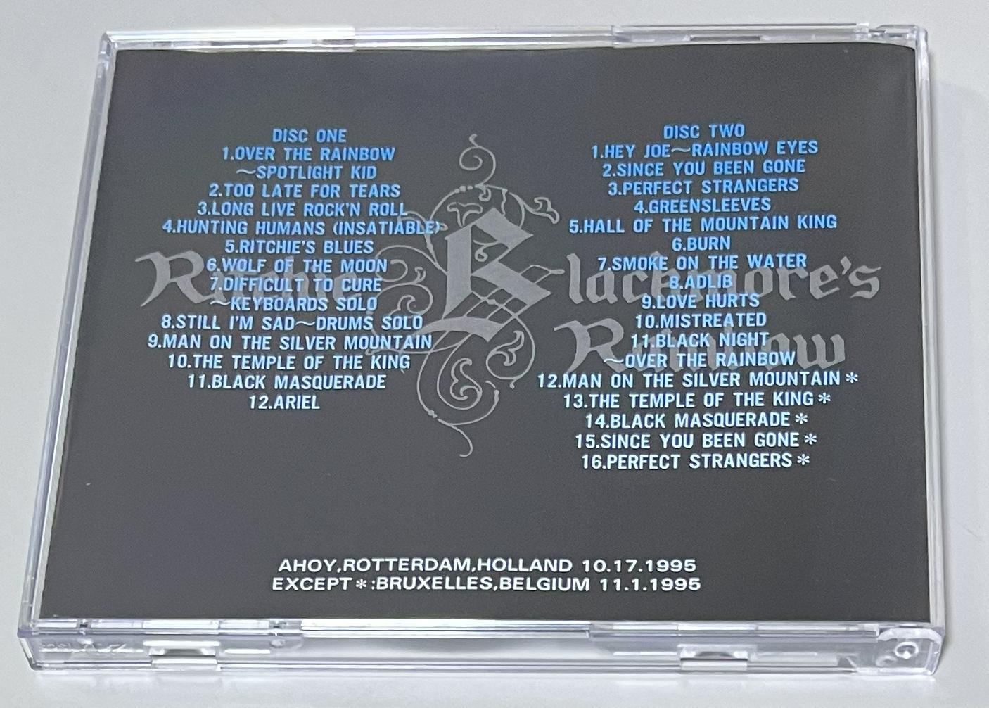 RITCHIE BLACKMORE'S RAINBOW / EUROPEAN DAYS (2CD) NO LABEL