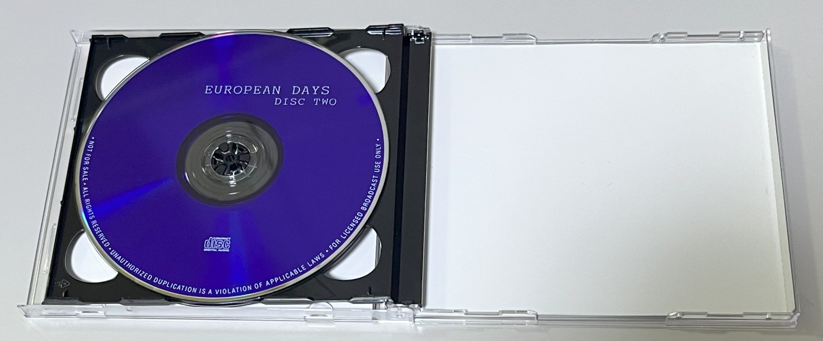 RITCHIE BLACKMORE'S RAINBOW / EUROPEAN DAYS (2CD) NO LABEL