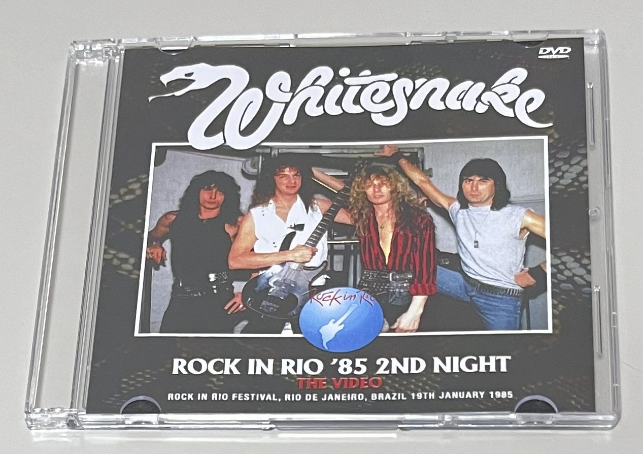 WHITESNAKE / ROCK IN RIO '85 2ND NIGT: THE VIDEO (1DVD-R) GIFT TITTLE