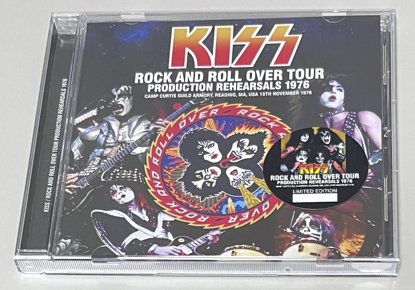 KISS / ROCK AND ROLL OVER TOUR PRODUCTION REHEARSALS 1976 (1CD) ZODIAC 807