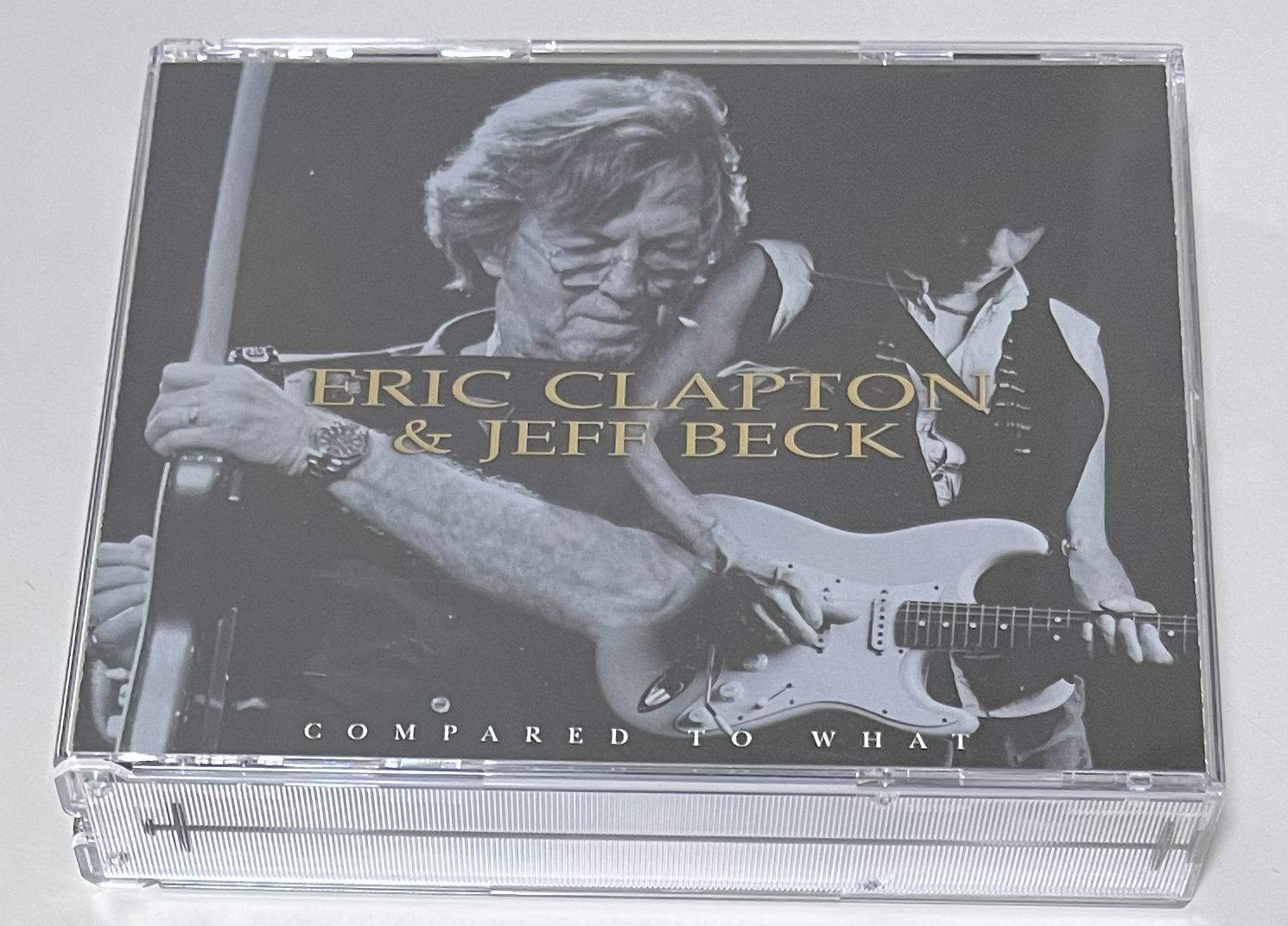 Eric Clapton Jeff Beck 限定CDセット【新品未使用】 ERIC CLAPTON & JEFF BECK / COMPARED TO WHAT (3CD) NO LABEL | 中古
