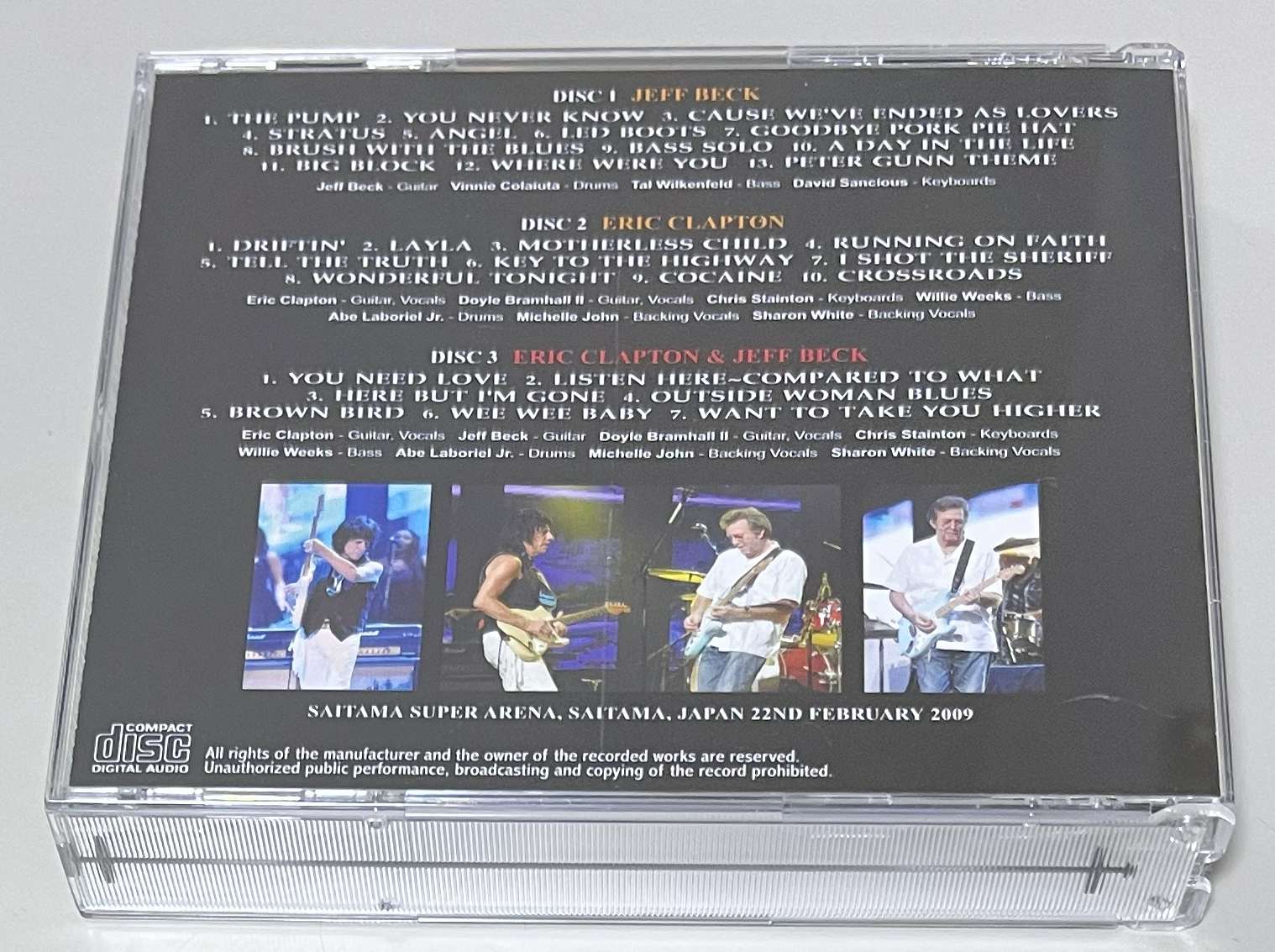 ERIC CLAPTON & JEFF BECK / COMPARED TO WHAT (3CD) NO LABEL | 中古
