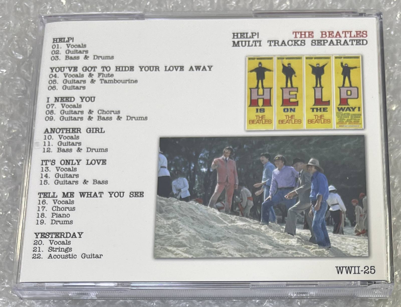 BEATLES / HELP! MULTI TRACKS SEPARATED (1CD) WWII-25