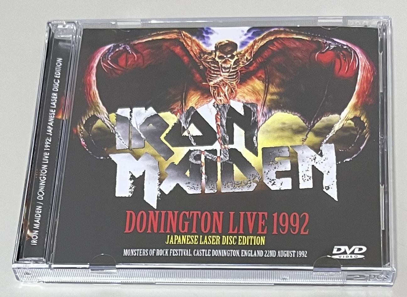 IRON MAIDEN / DONINGTON LIVE 1992: JAPANESE LASER DISC EDITION (2DVD-R) SHADES 1000