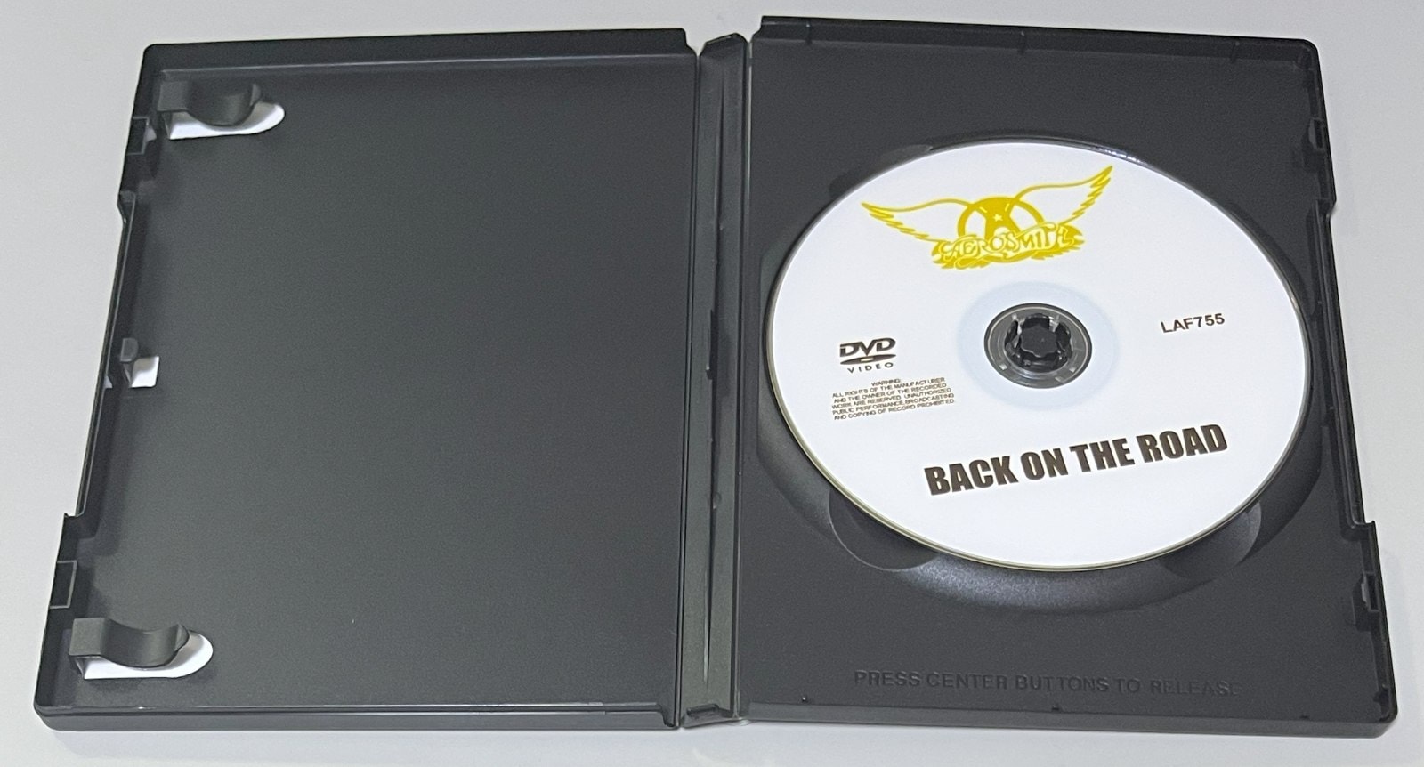 AEROSMITH / BACK ON THE ROAD (1DVD-R) LOST AND FOUND / LAF755