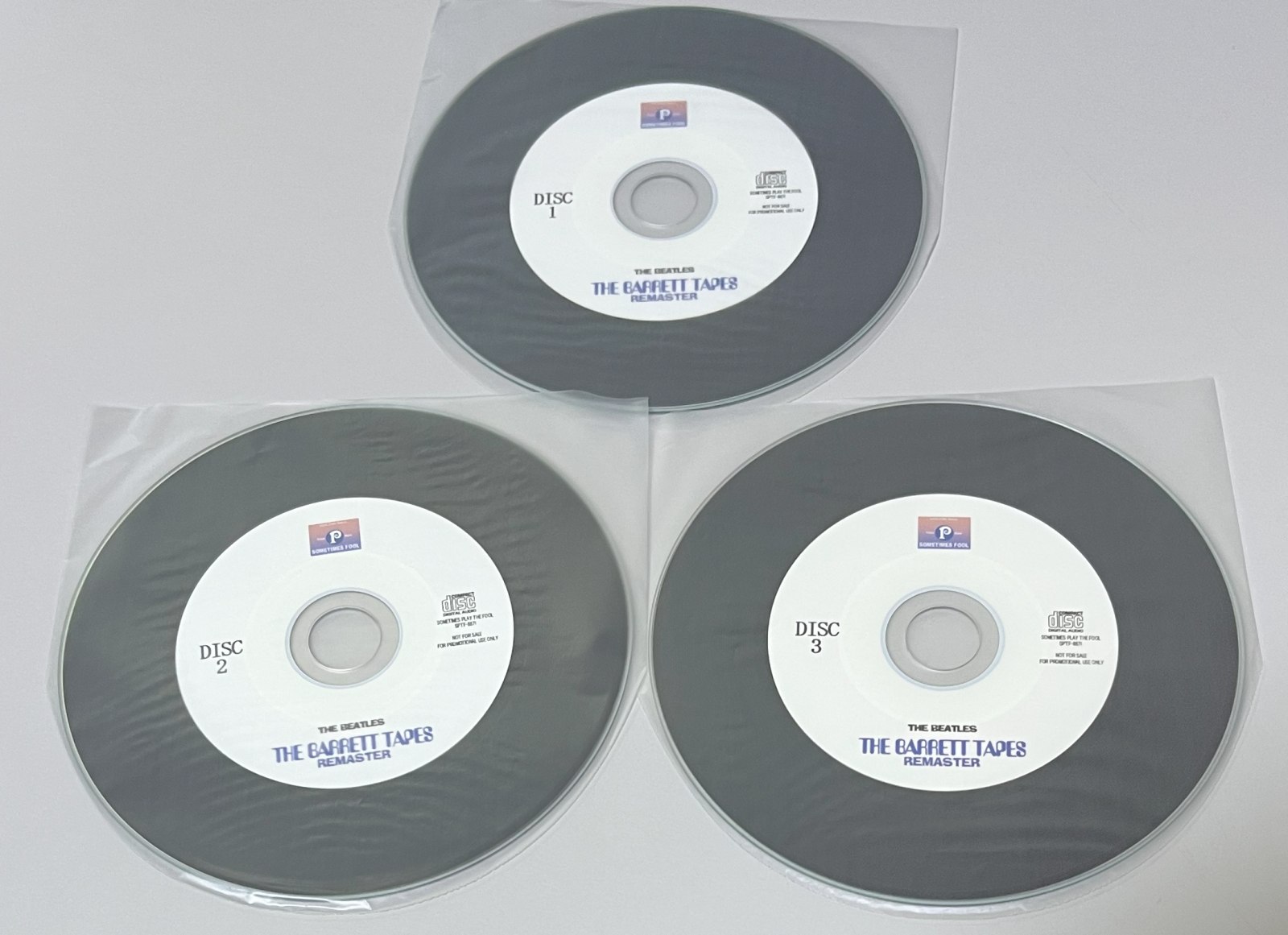 BEATLES / THE COMPLETE JOHN BARRETT'S MASTER CASSETTE TAPES REMASTER VOL.1 (3CD-R) SOMETIMES PLAY THE FOOL / STPF-8871-1/3