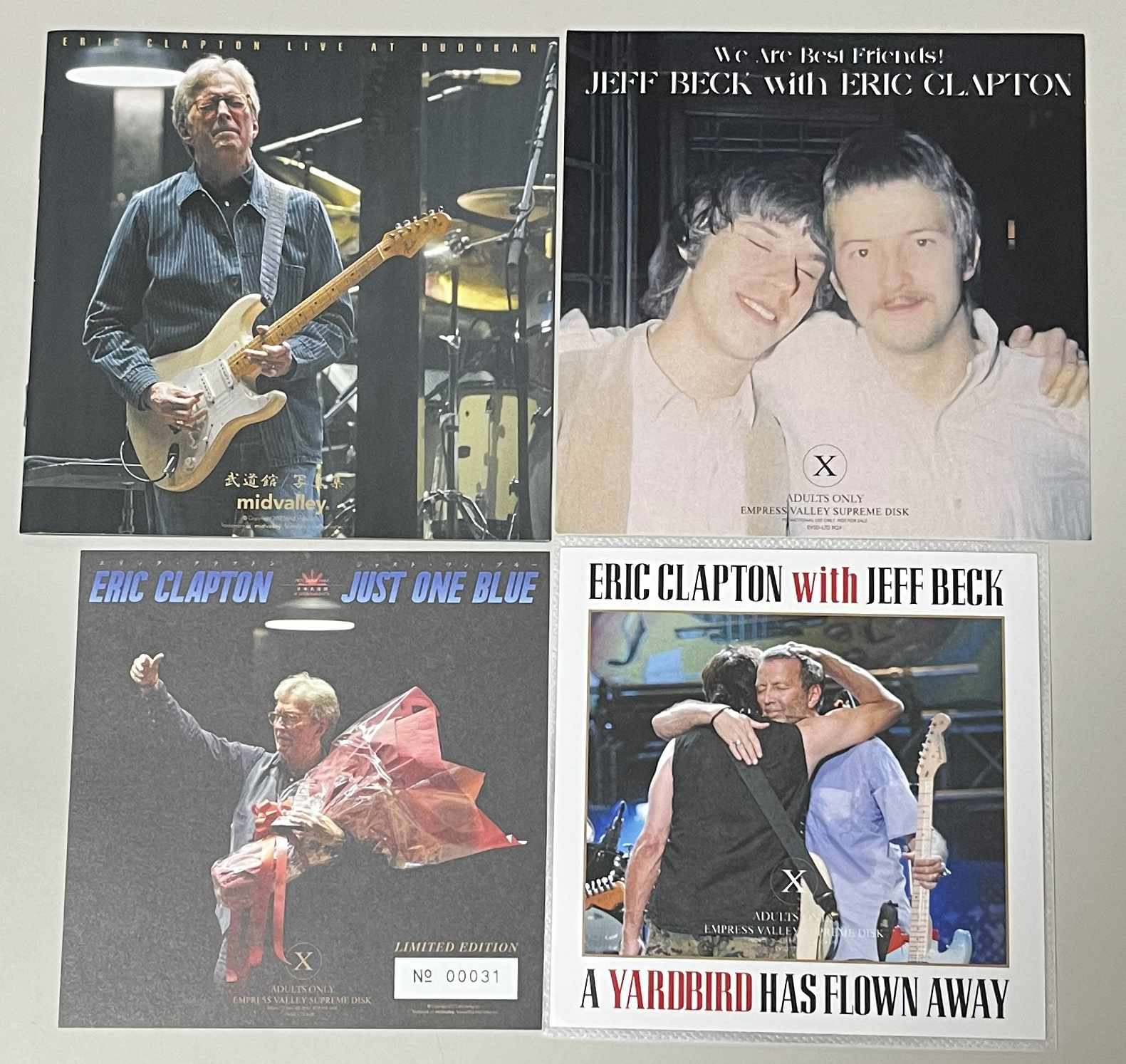 ERIC CLAPTON / JUST ONE BLUE「友よ静かに眠れ」TRIBUTE TO JEFF BECK
