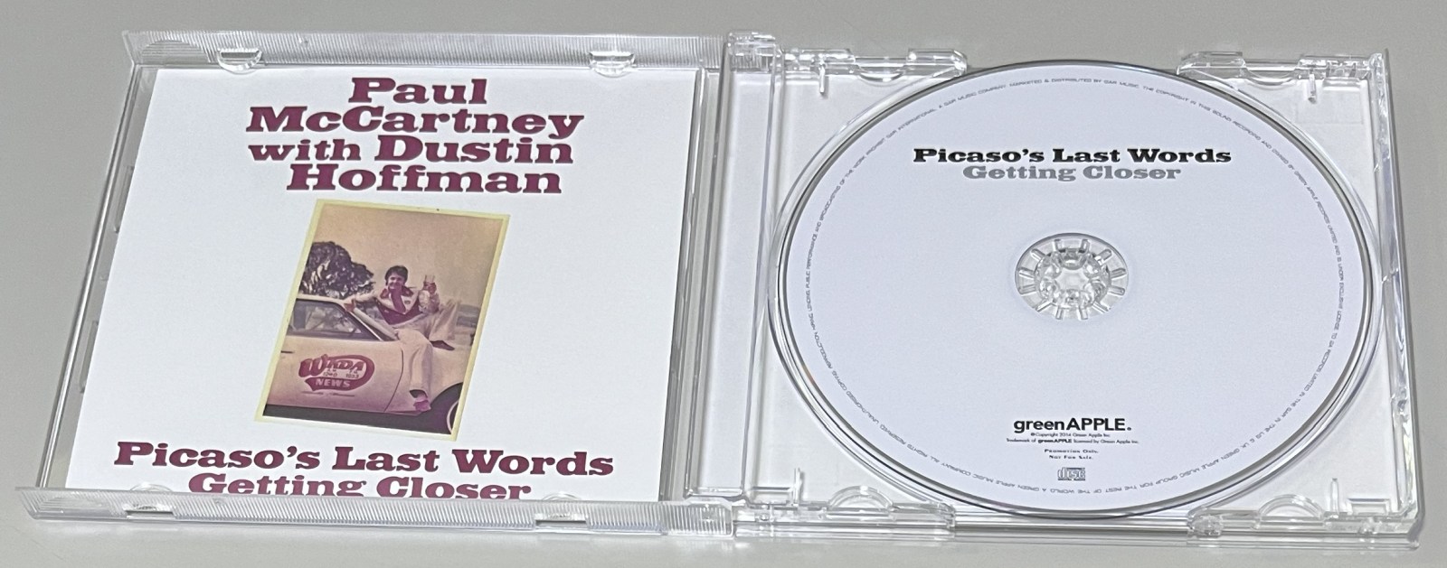 PAUL McCARTNEY / PICASO'S LAST WORDS (1CD) GREENAPPLE