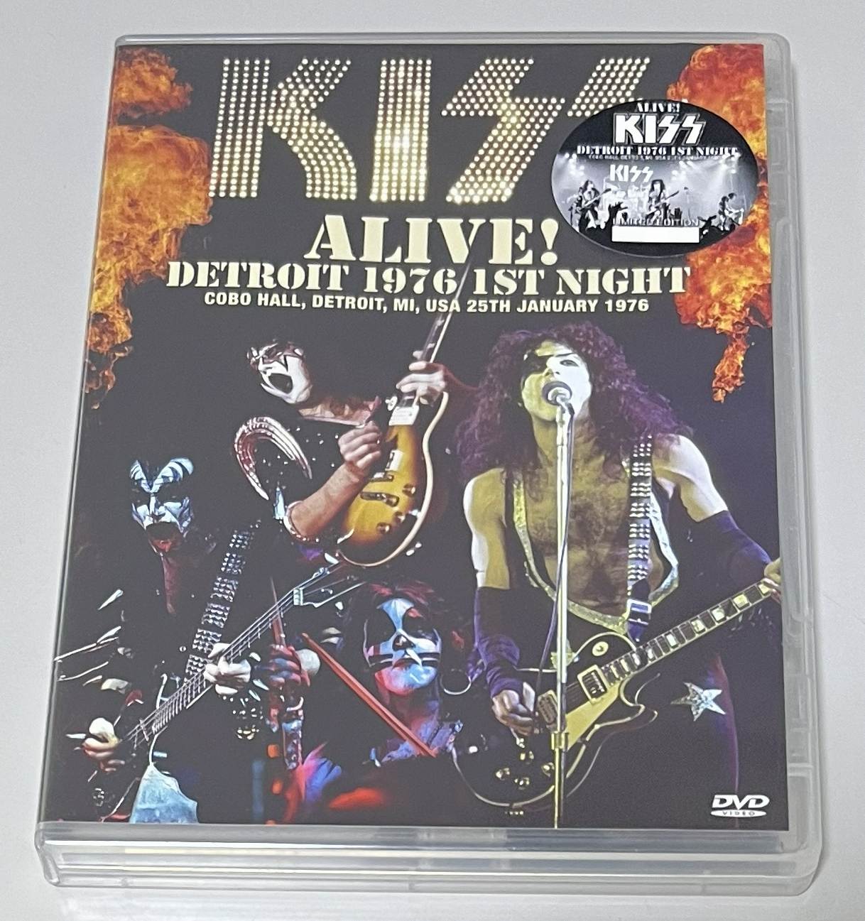 KISS / DETROIT 1976 1ST NIGHT (1DVD) NO LABEL