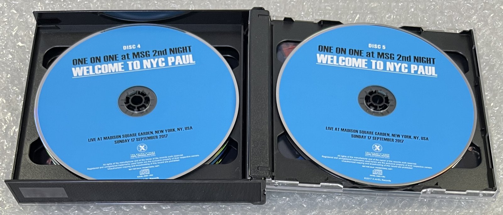 PAUL McCARTNEY / WELCOME TO NYC PAUL: ONE ON ONE AT MSG COMPLETE (6CD) XAVEL-SMS-148