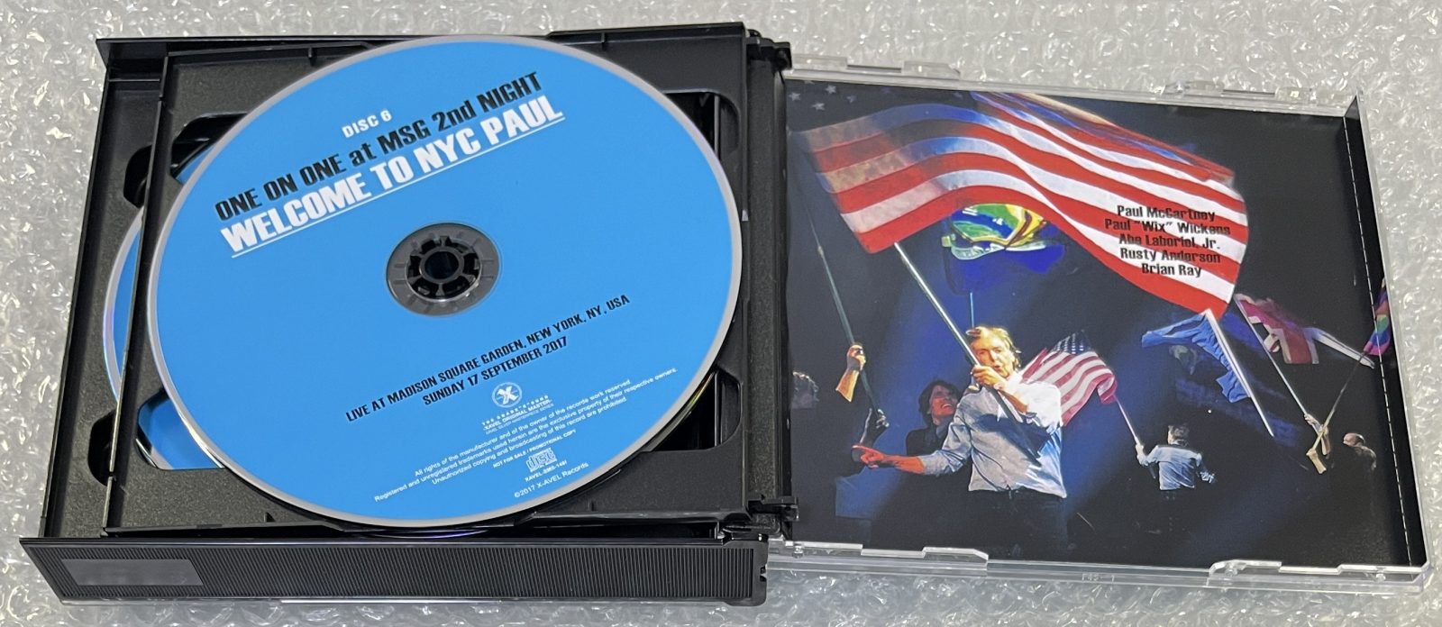 PAUL McCARTNEY / WELCOME TO NYC PAUL: ONE ON ONE AT MSG COMPLETE (6CD) XAVEL-SMS-148
