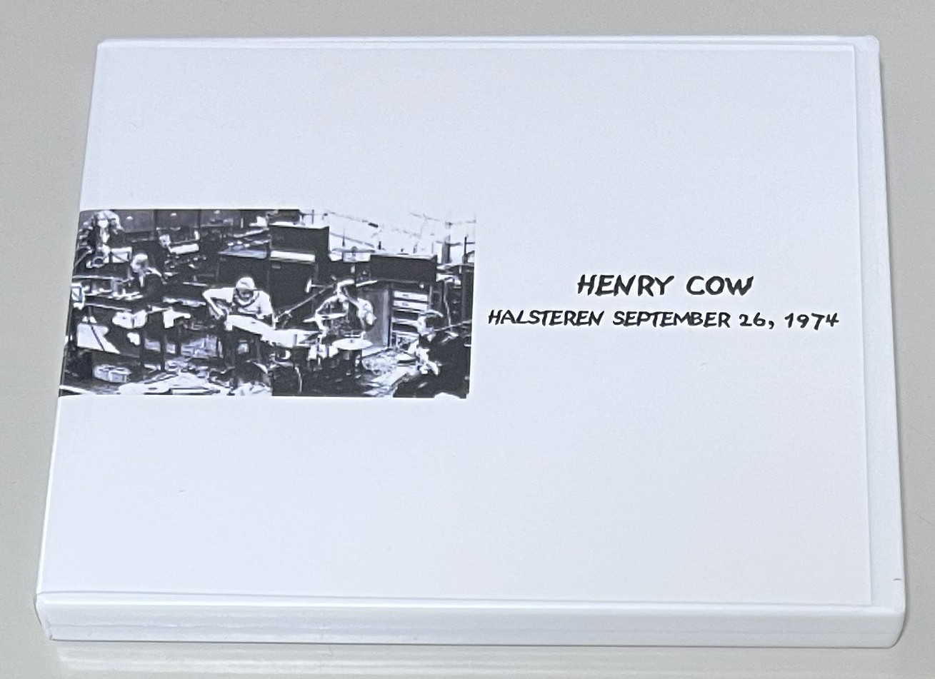 HENRY COW / HALSTEREN SEPTEMBER 26, 1974 (1CD-R) BLUE-U 013