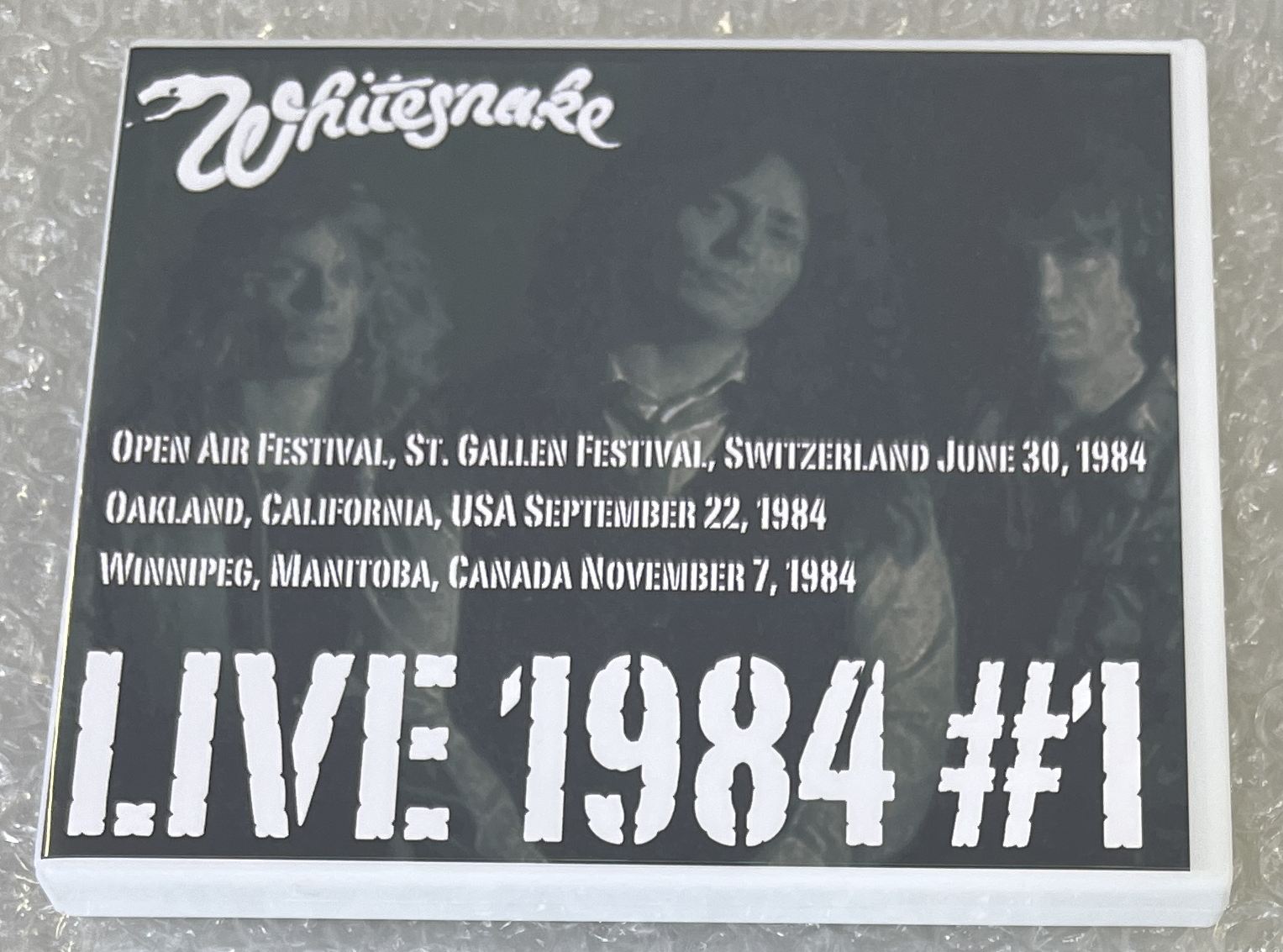 WHITESNAKE / LIVE 1984 #1 (2CD-R) BLUE-U 277