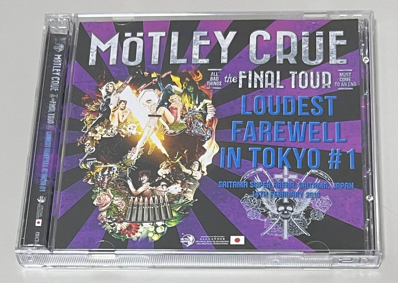 MOTLEY CRUE / LOUDEST FAREWELL IN TOKYO #1 (2CD-R) METAL HAMMER / MHCD-188