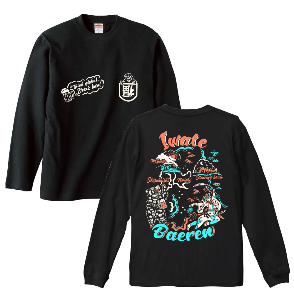ベアレン スーベニア ロングスリーブ Tシャツ