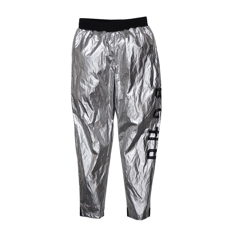 SILVER NYLON PANTS | BAGARCH