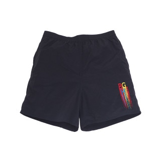 COLORFUL DRIP SHORTS ��BLK��