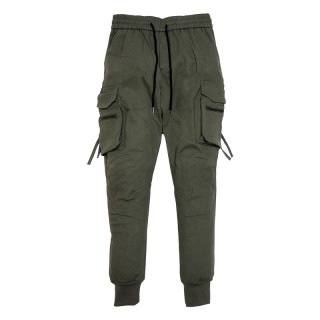 CARGO ZIP JOGGER PANTS ��OLIVE��