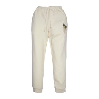 COLORFUL DRIP SWEAT PANTS��IVORY��