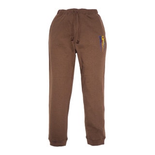 COLORFUL DRIP SWEAT PANTS��BROWN��