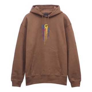 COLORFUL DRIP PARKA��BROWN��