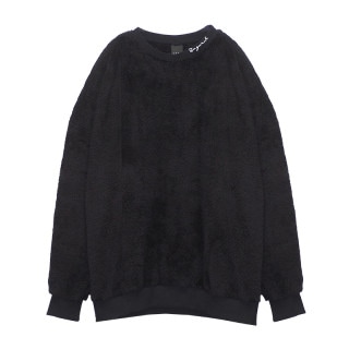 BOA FLEECE CREWNECK BLK