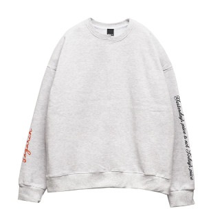 CENTER SWITCHING SWEAT ASH GRAY