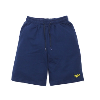 LOGO SWEAT SHORTS NAVY