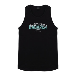 OVERLAP LOGO TANKTOPBLK