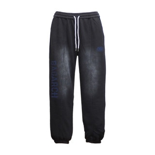 WASHED SWEAT JOGGER PANTS BLK