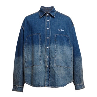 GRADATION DENIM SHIRTS INDIGO