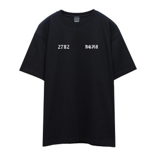 DOUBLE LOGO-TS BLK
