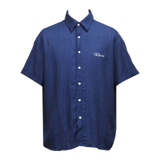 SS SHEER SHIRTS ��NAVY��