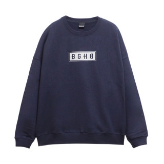 BOX LOGO WIDE SWEATNAVY