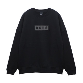 BOX LOGO WIDE SWEATBLK