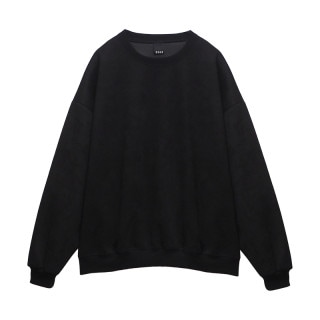 SUEDE PULLOVER BLK