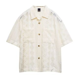 SS LACE SHIRTS IVORY