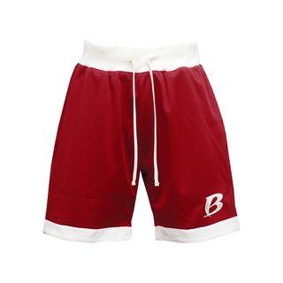 MESH GAME SHORTS BURGUNDY